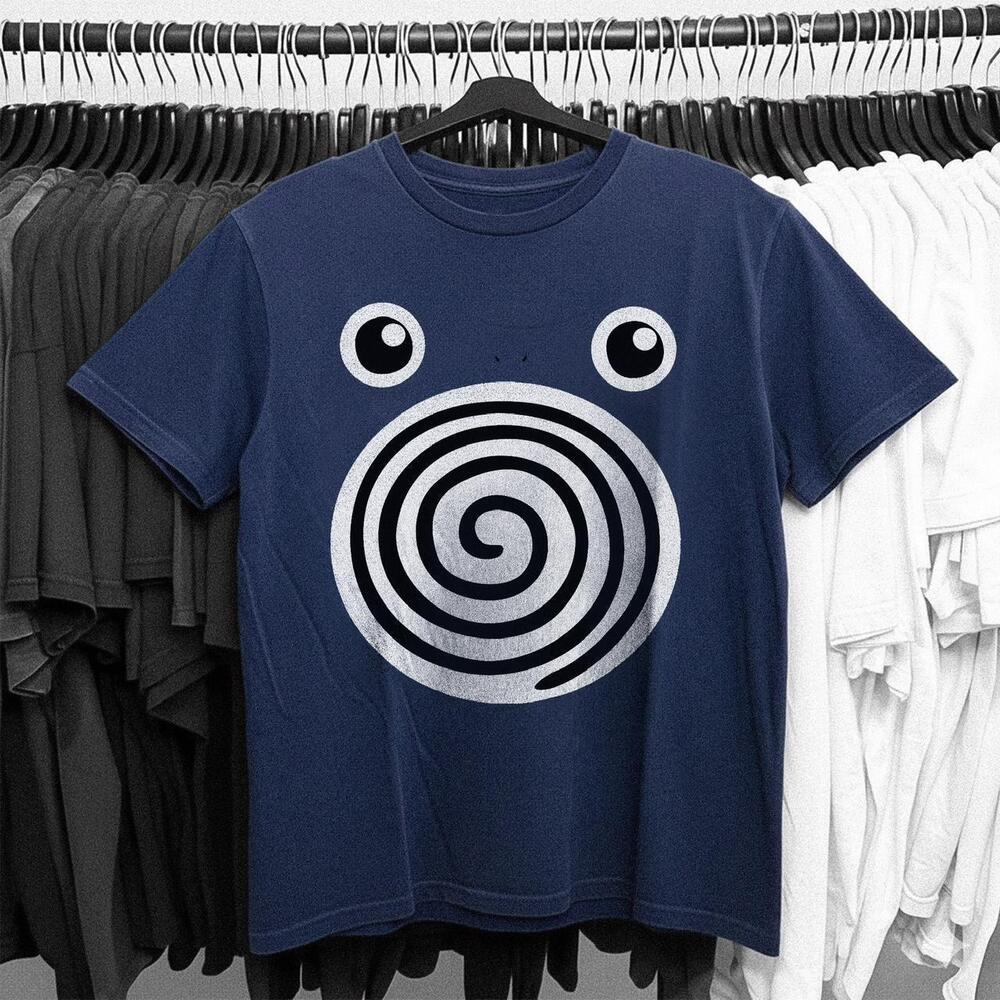 Blue Poliwhirl PokeMon T Shirt